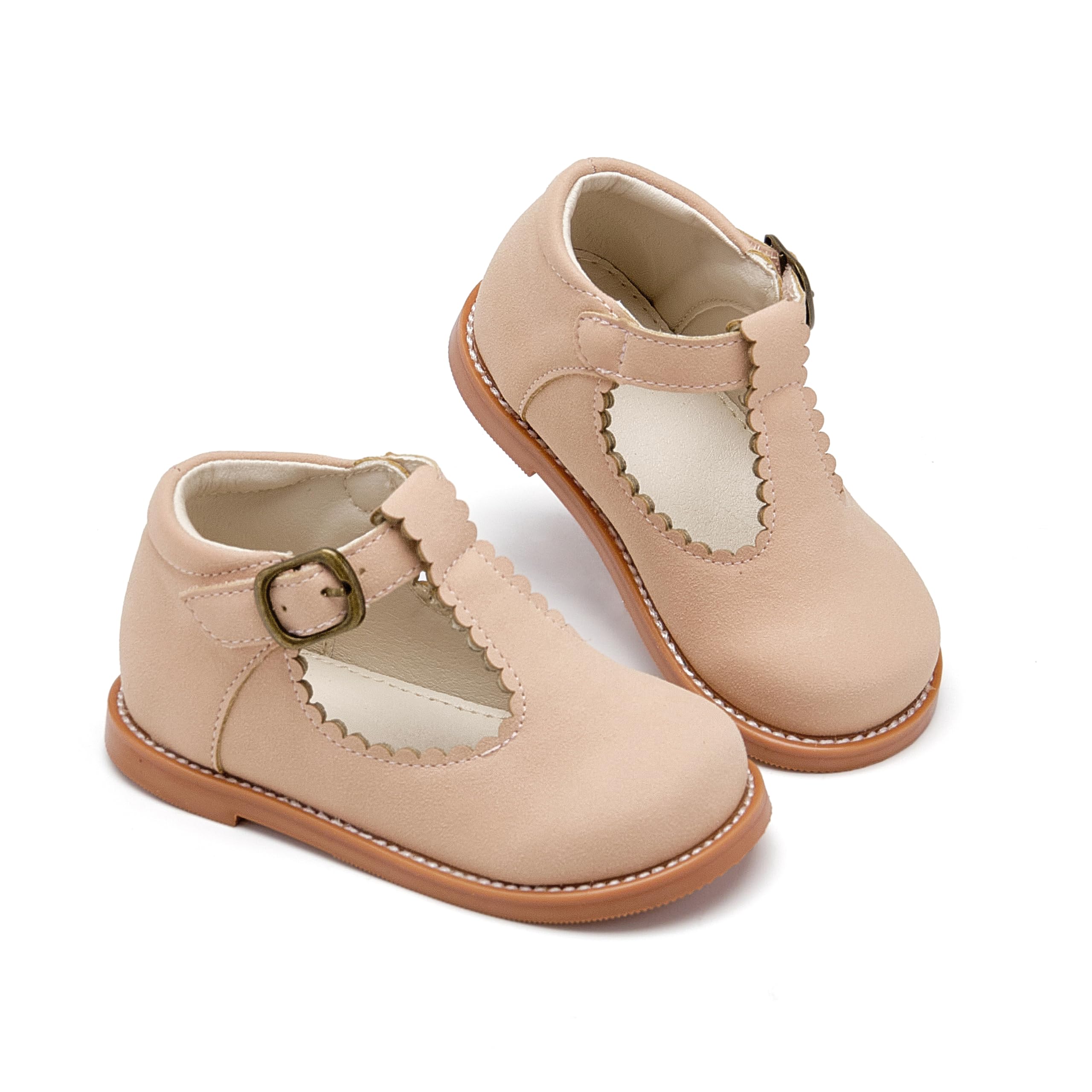 ESTINE Toddler Kids School Uniform Oxford-Little Girls Dress Party Shoes