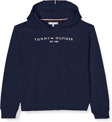 Tommy Hilfiger Essential Hooded Sweatshirt Felpa Bambine e Ragazze : Amazon.it:  Abbigliamento