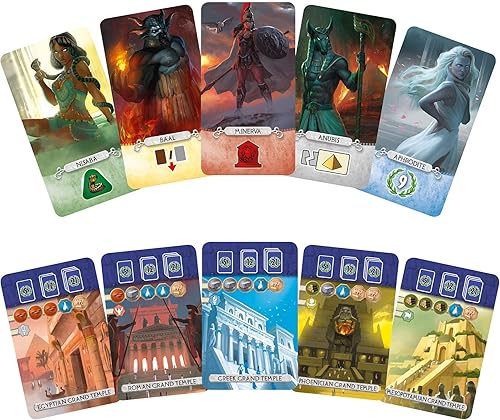 Miniatura 8 de 7 maravillas: juego de cartas de expansión del Duelo de panteón (2 jugadores)