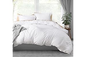 Utopia Bedding Queen Size Duvet Cover Set with Zipper Closure