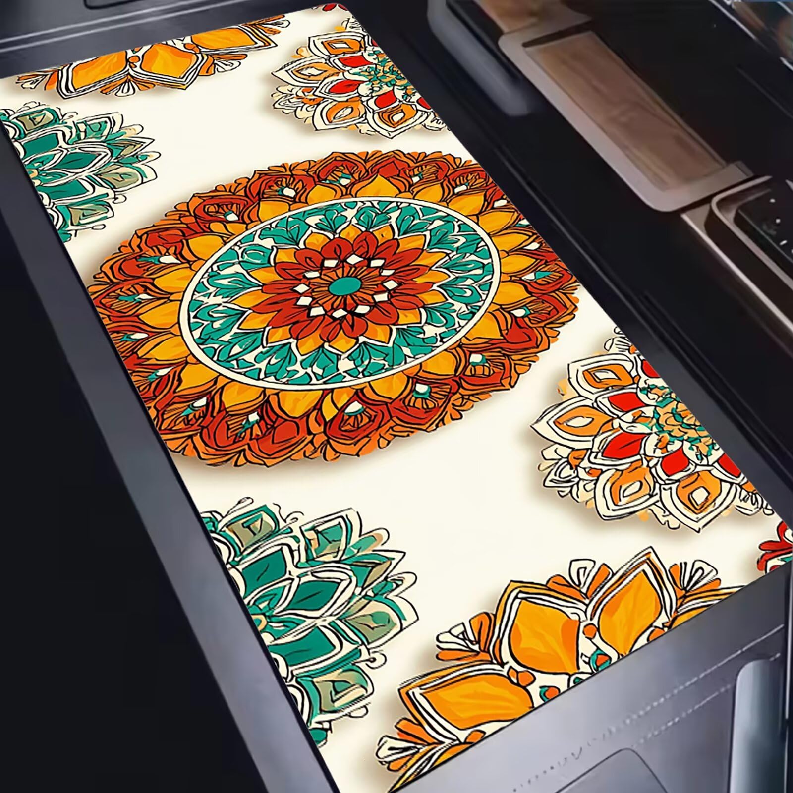 Schreibtischunterlage Gaming Mauspad, Mousepad XXL 1500x800mm Mouse Pad mit Wasserdicht und Anti-Rutsch Basis Verbessert Geschwindigkeit für Büro Computer PC Desk Mat,Farbe Mantelo C0P-675