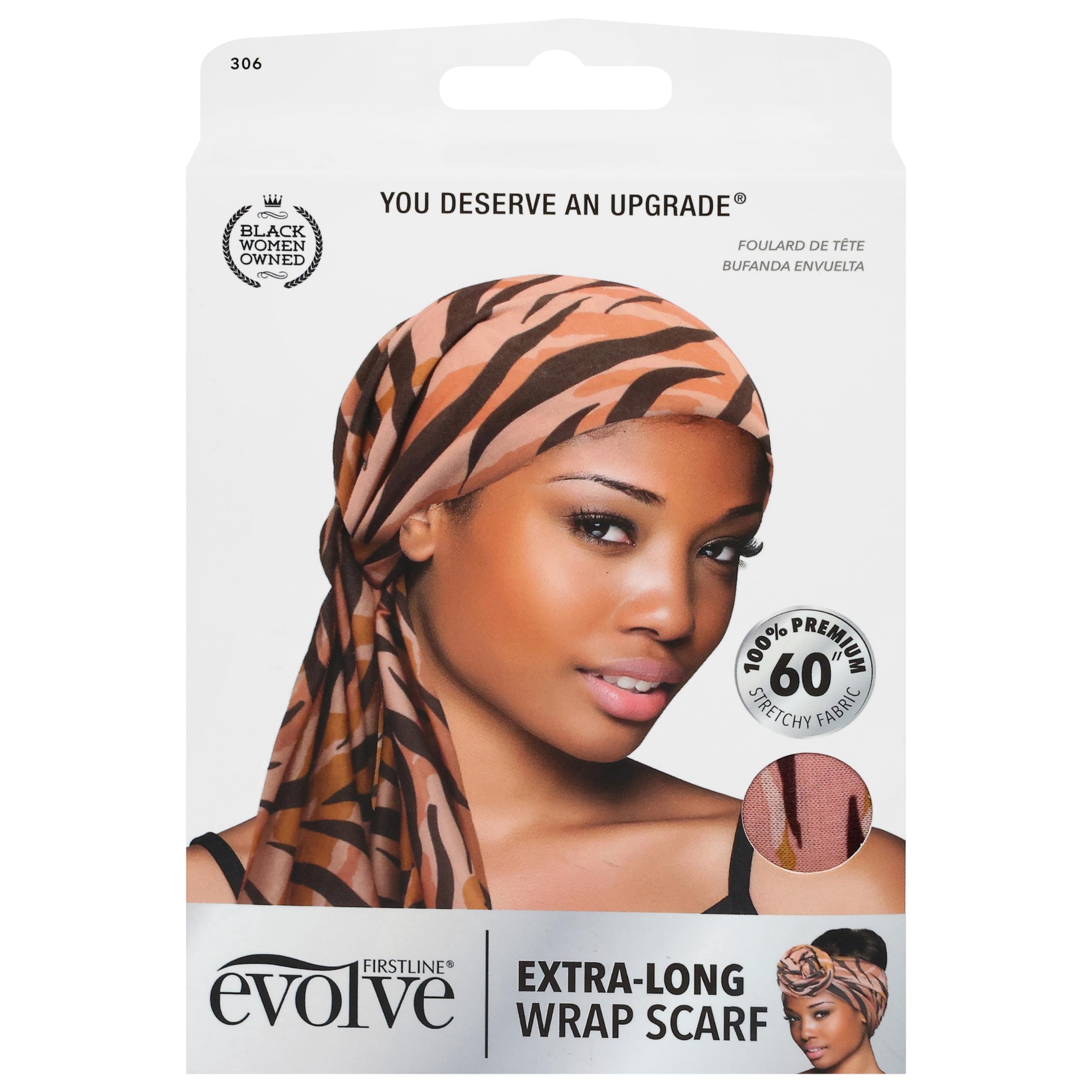 Wrap Scarf - Tribal Print Multi-Colored