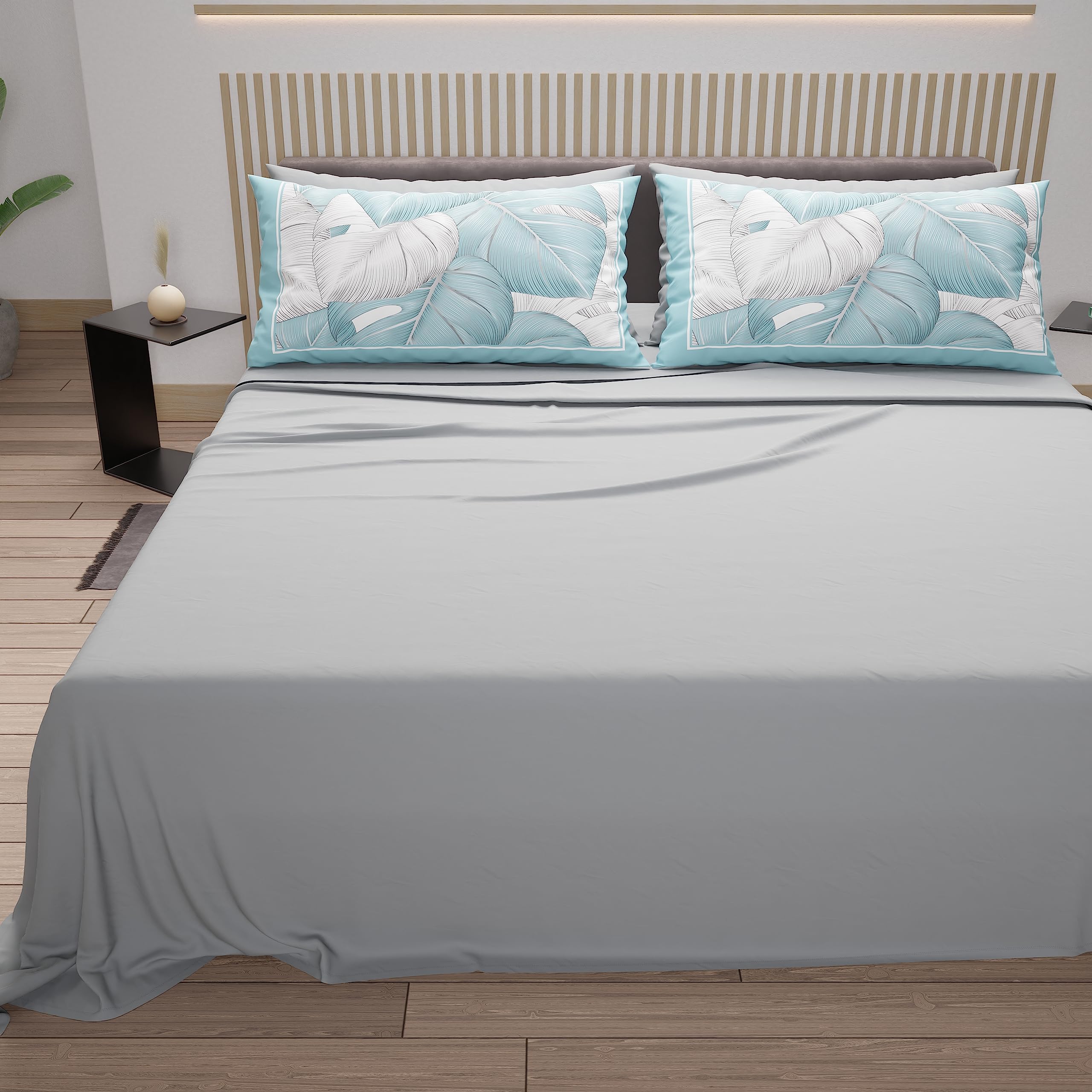 PETTI Artigiani Italiani, Cotton Sheets with Pillowcases in Digital Print, French Quarter Size - Image 4