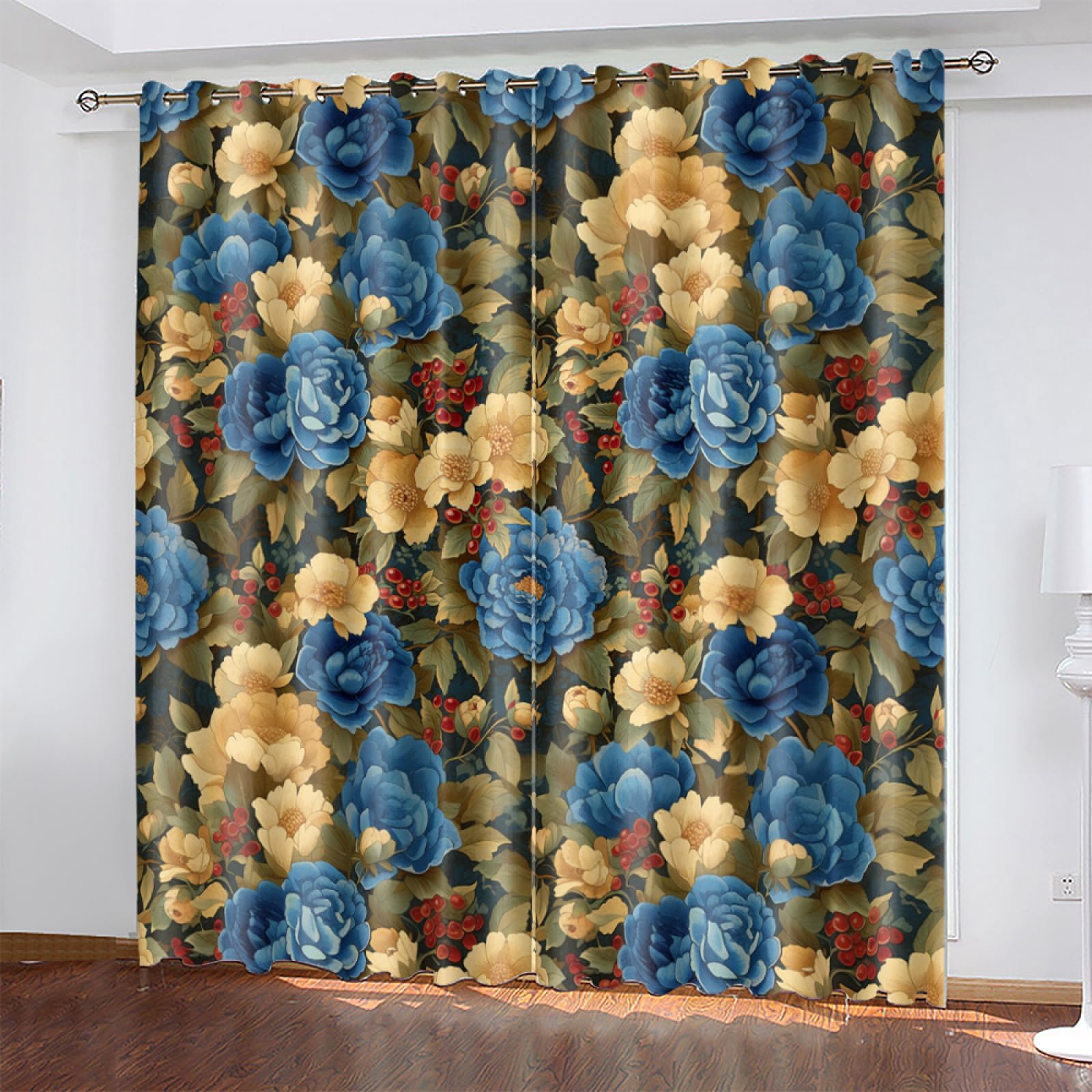 Rideau voilage polyester pour salon et chambre créant une ambiance cosy