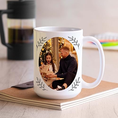 Miniatura 9 de Taza de café para papá, regalo para el día del padre, cumpleaños, para el mejor papá del mundo, regalo para él, regalo de hijohija, taza de café de
