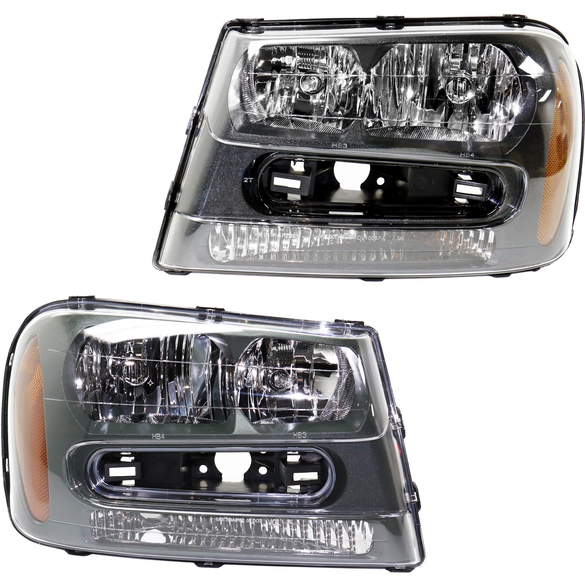 Amazon | Garage-Pro ヘッドライト 2002-2009 シボレー トレイル