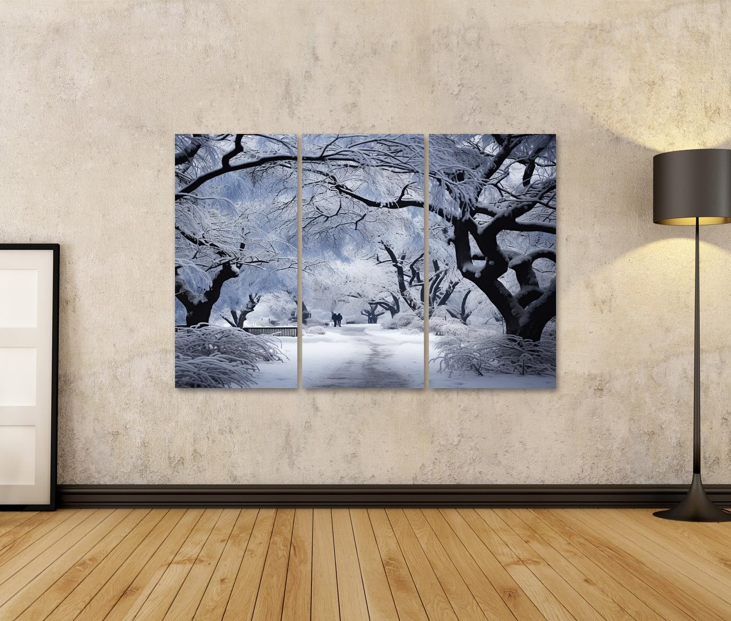islandburner Prime, immagine su tela, pesante, gigante, neve, strada, bella foresta congelata, immagini da parete, poster