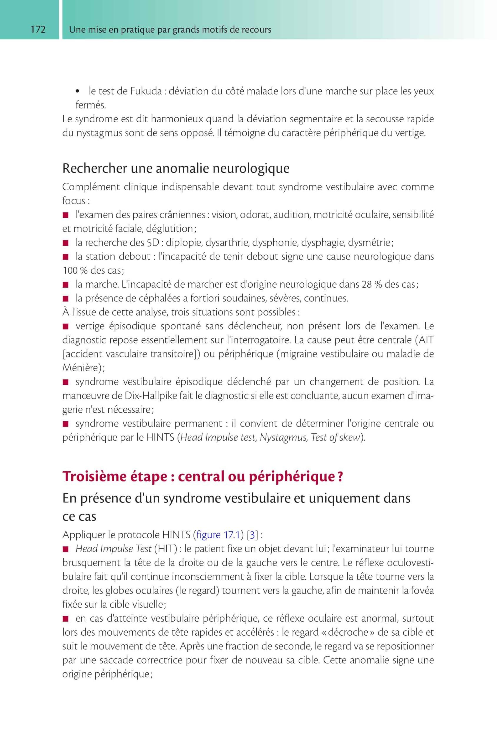 Raisonnement clinique en médecine d'urgence