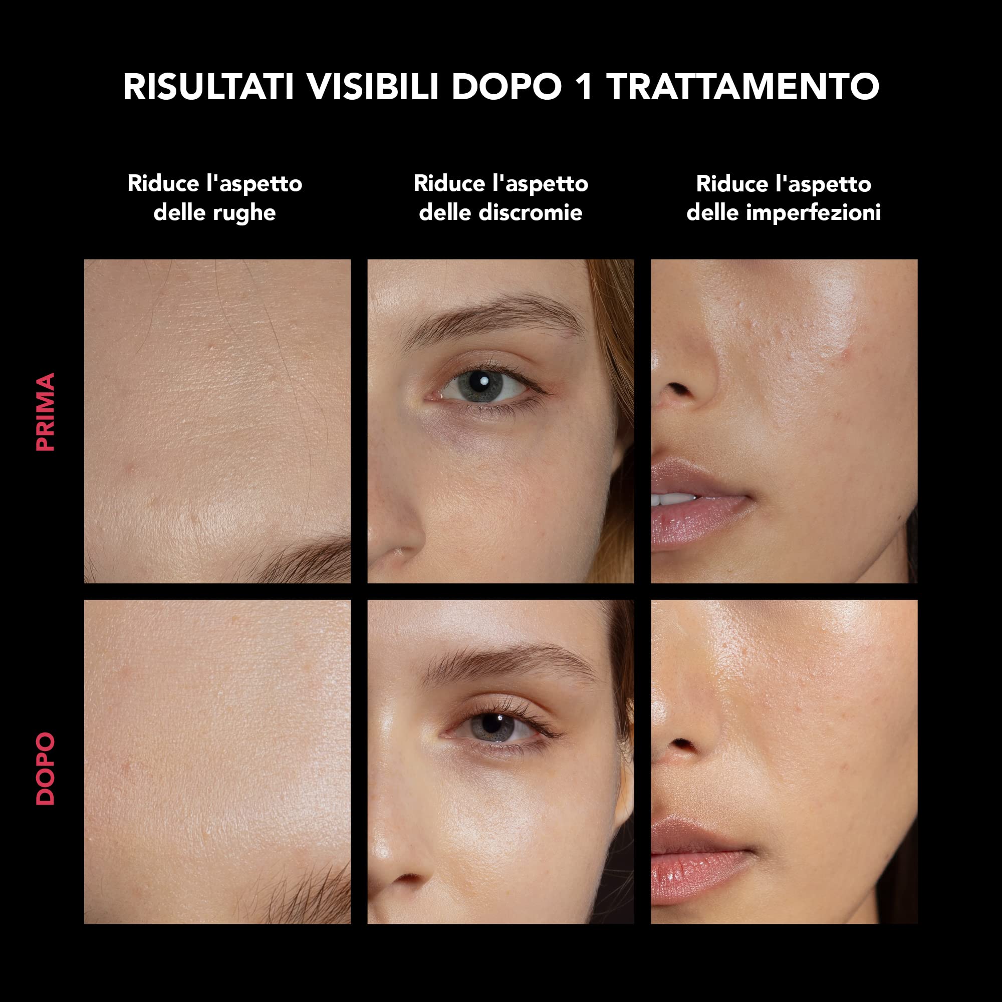 FAQ 202, maschera viso smart con fototerapia NIR+7 LED | Maschera viso antirughe per acne e macchie scure | Cura della pelle anti-età | Dispositivo indossabile senza fili | 600 punti luminosi