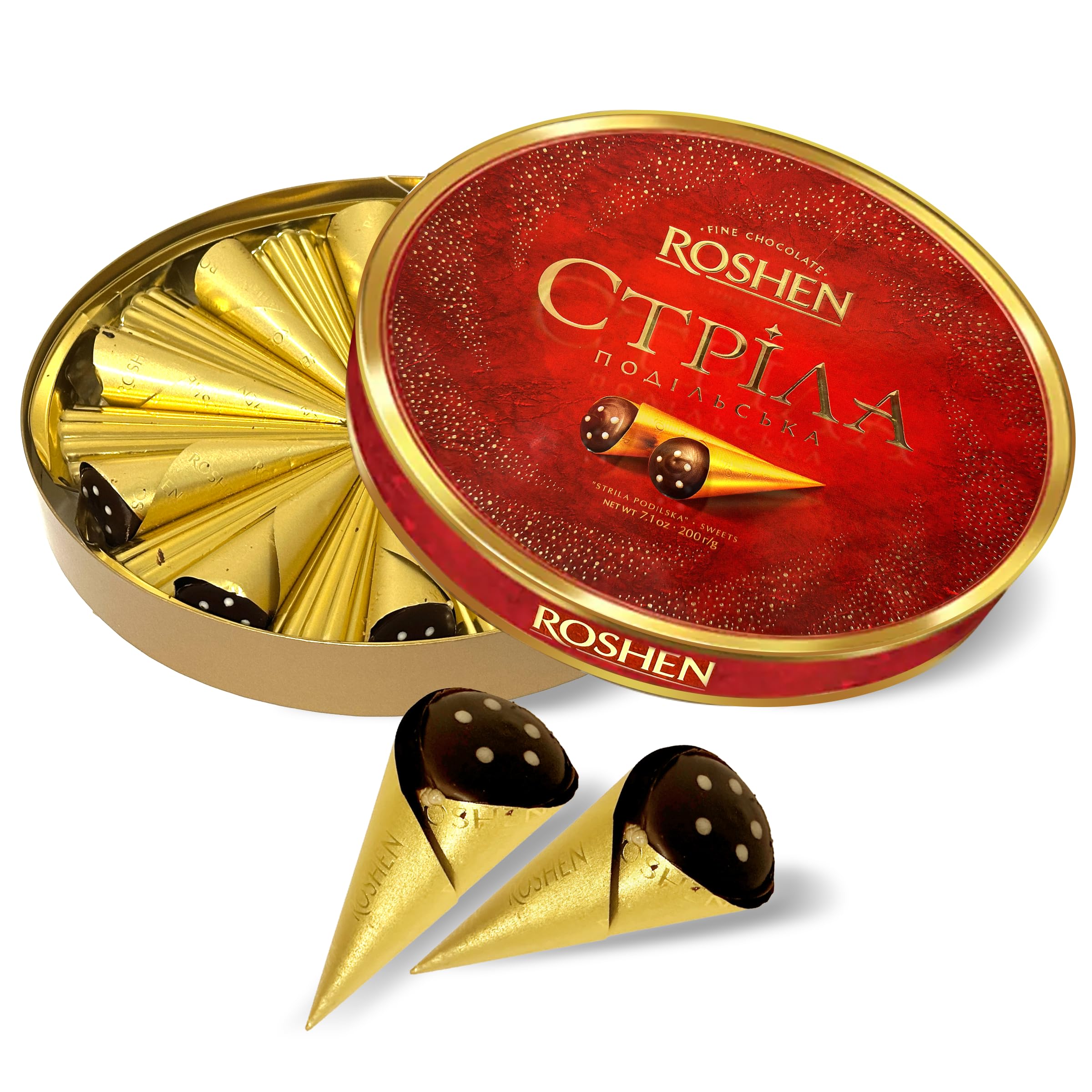 Roshen"Strela Podolska" Candy Gift Box 200g/7.33oz