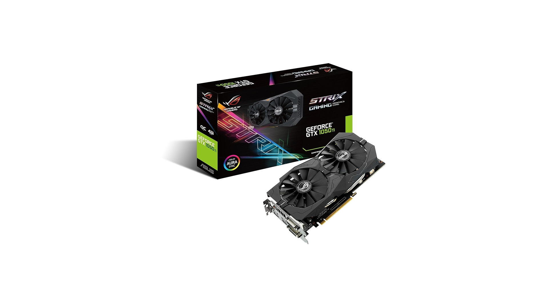 Amazon.com: ASUS Geforce GTX 1050Ti 4GB ROG Strix OC Edition HDMI