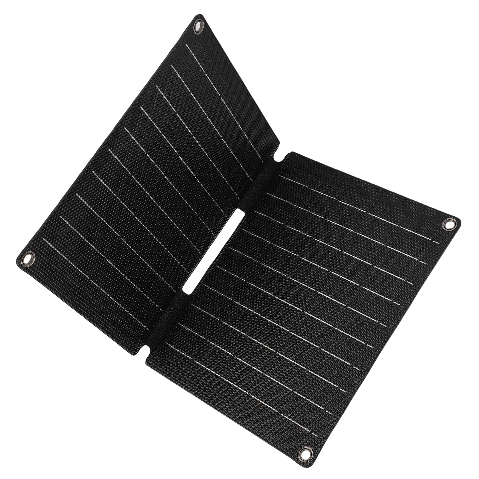 Generic Chargeur solaire portable 16 W, panneau de charge solaire pliable en silicium monocristallin ETFE avec ports USB pour camping, randonnée, téléphones et batteries externes.