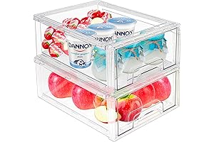 MANO 2-Pack Fridge Organizers and Storage Drawers