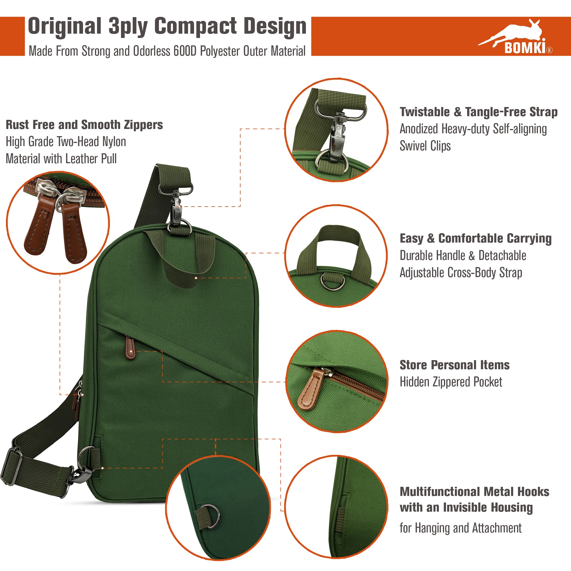 Set di 13 utensili da cucina per grigliare e campeggio, per barbecue all’aperto, in acciaio inox, set da cucina e utensili da cucina, kit di accessori con borsa leggera ed elegante a tracolla (verde)