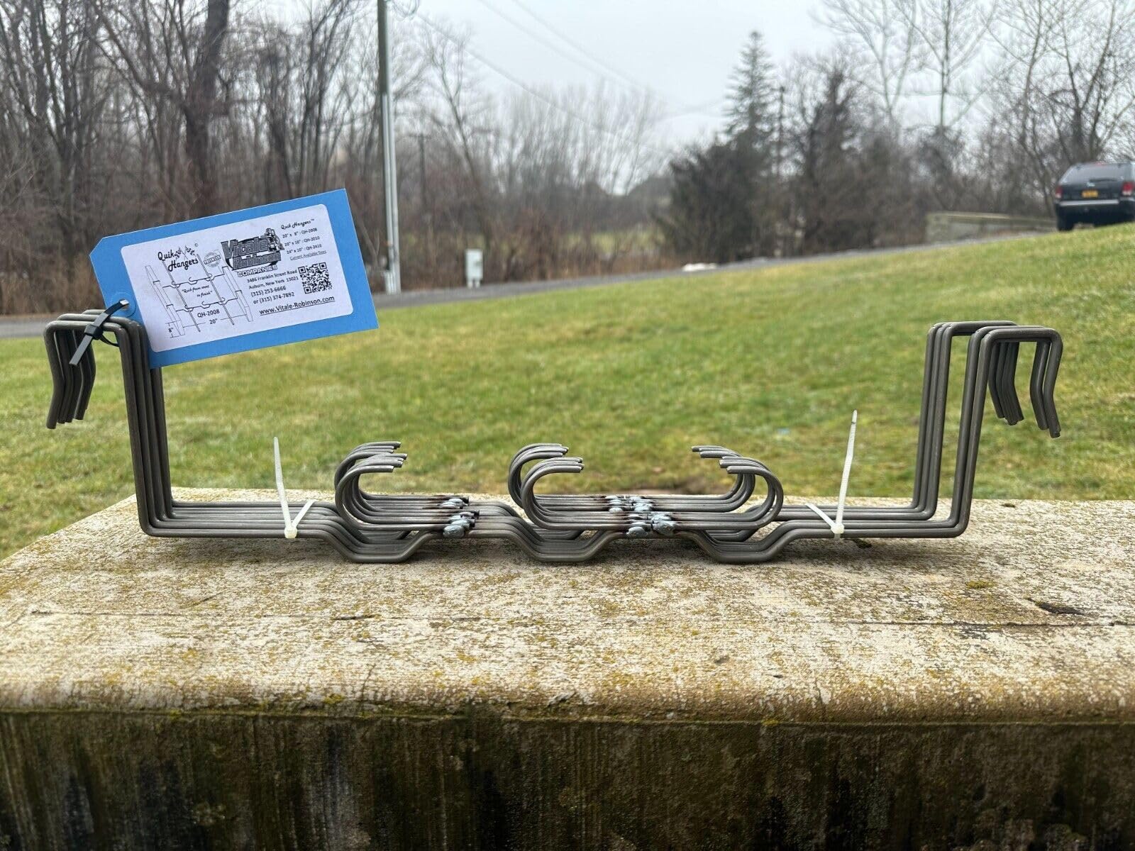 Concrete Footing Rebar Chair - Quik Hangers (Bundle of 10) (10, 20 x 8 x 1-5/8")