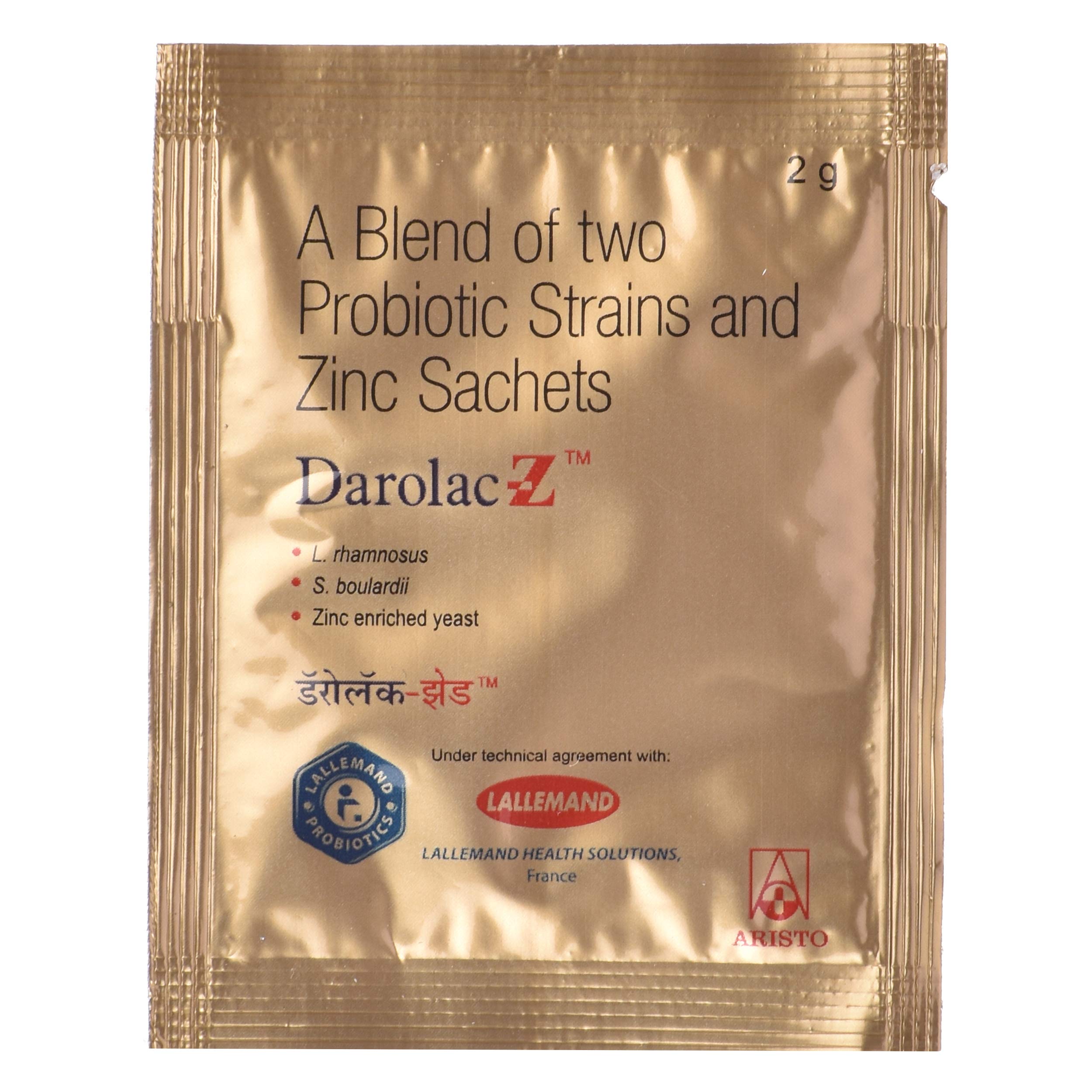 Darolac Z - Sachet of 2mg Powder