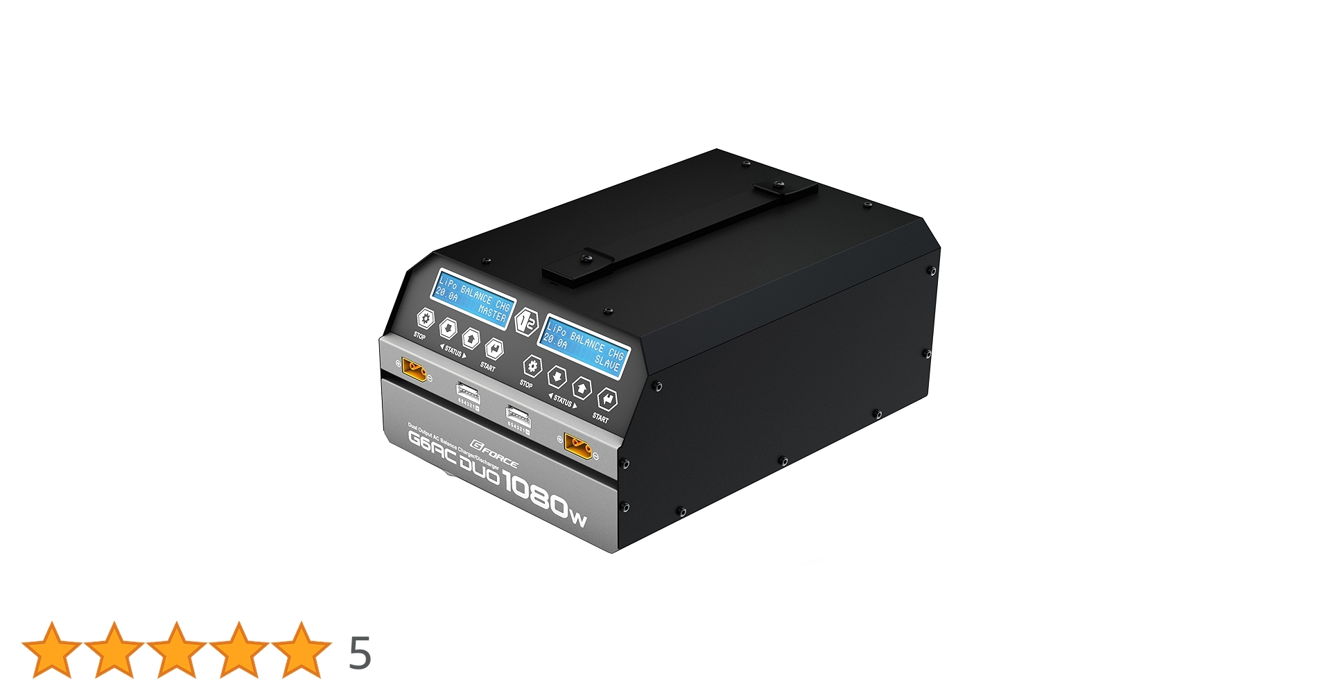 値下げ　男のツインチャージャー　GフォースG6充電器２台 G6AC DUO1080W | G-FORCE | 株式会社ジーフォース