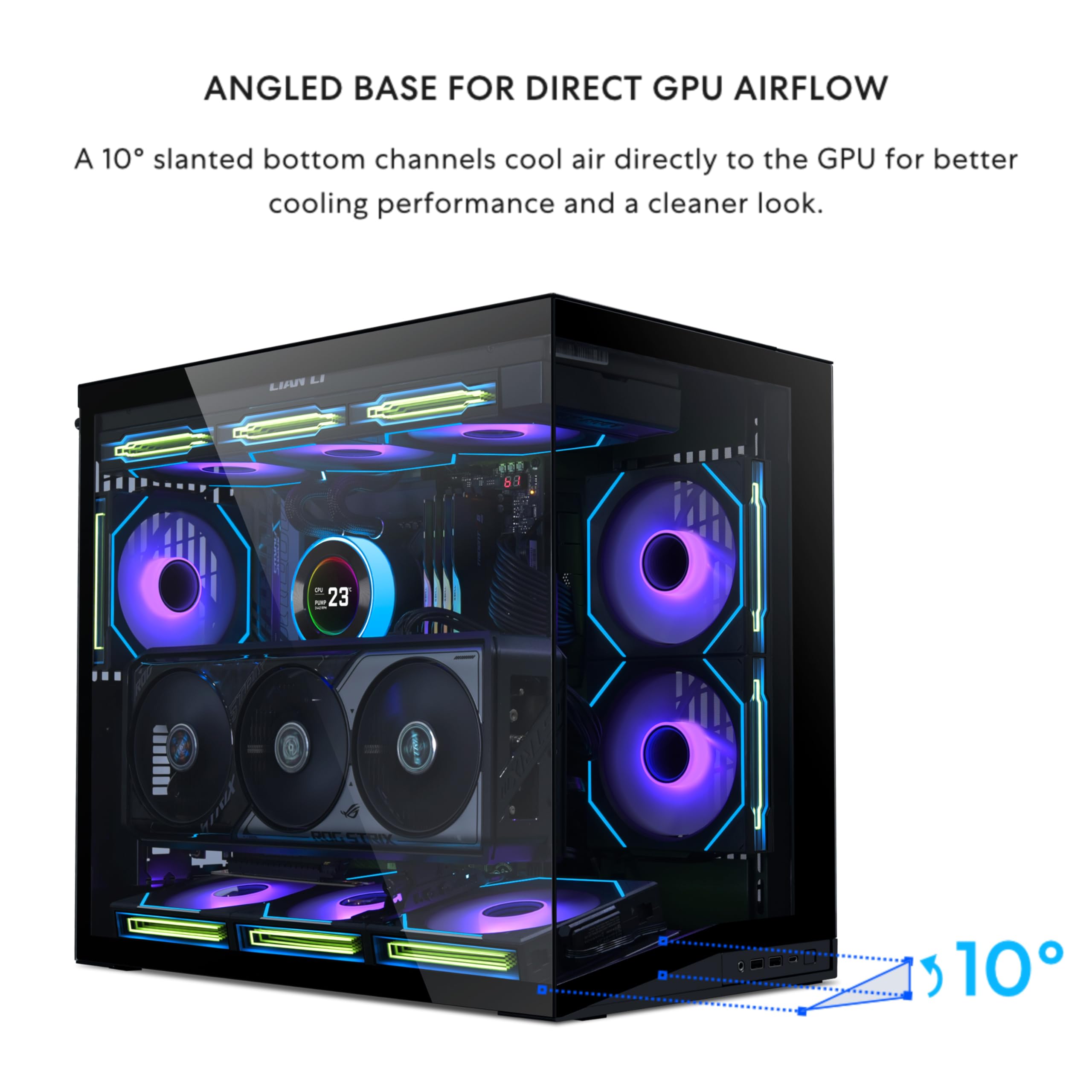 LIAN LI O11D MINI V2 Flow | Compact ATX Mid-Tower Airflow Computer