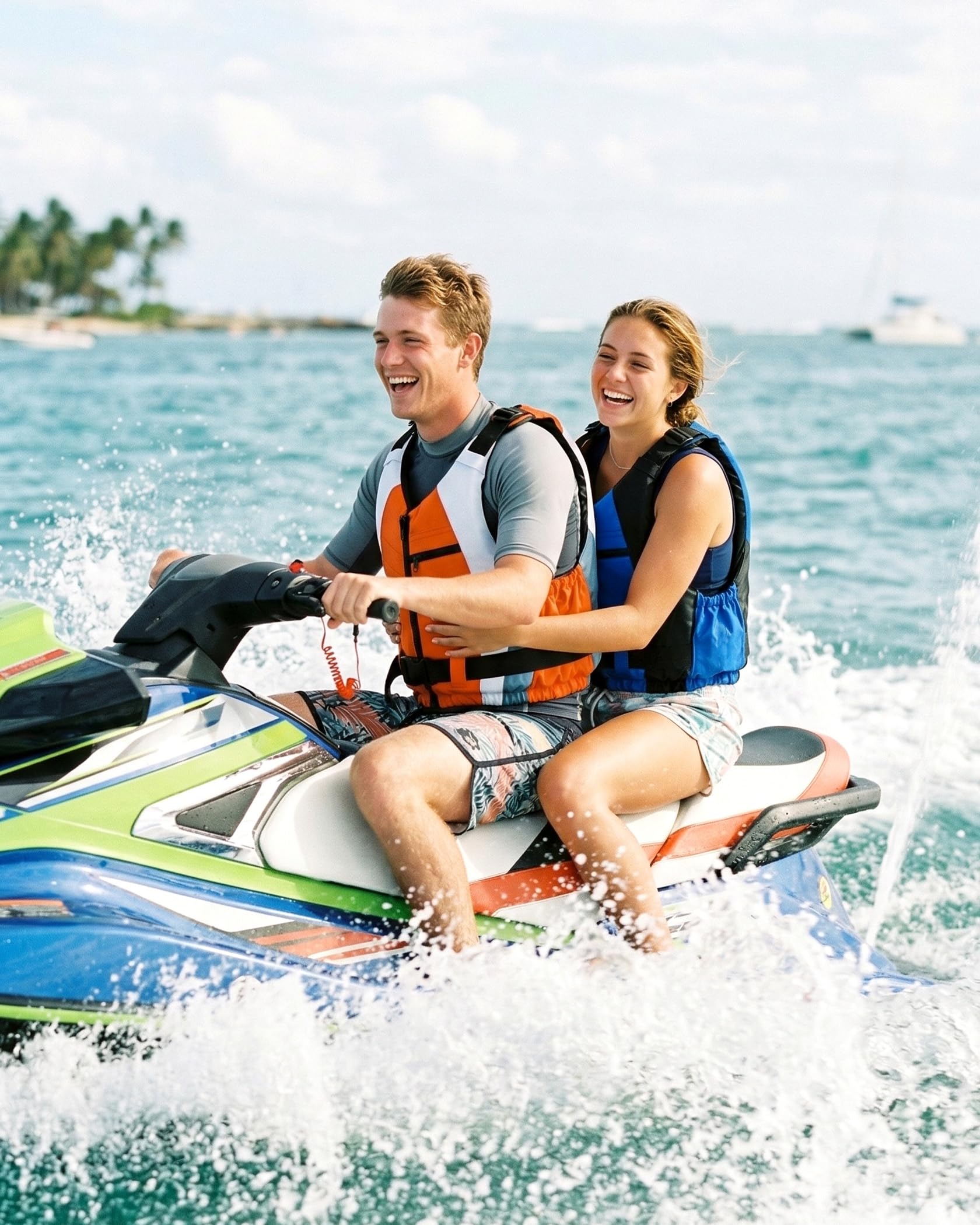 Owntop Aiuti per La Galleggiabilità per Adulti, Giubbotto Galleggiante Regolabile 50N Unisex, Gilet da Nuoto con Tasche, Giacca da Nuoto per SUP Kayak Pesca Canoa a Vela - 5