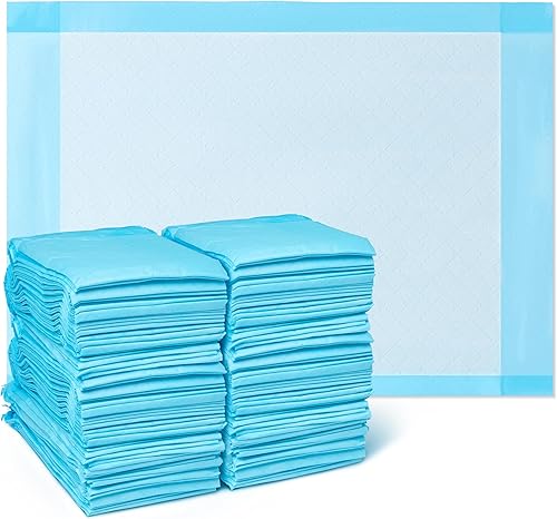 Medline Almohadillas desechables para portabrocas, 17 x 24 pulgadas (paquete de 100), almohadillas de absorción ultraligeras para protección de