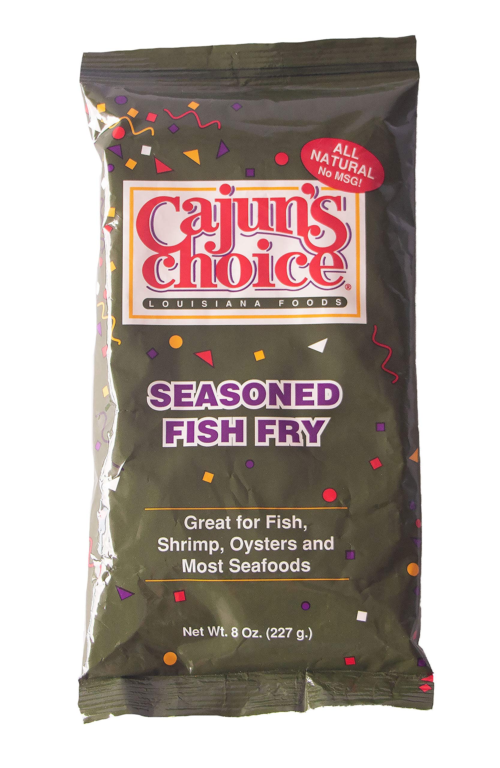 Cajun's Choice Fish Fry, Cajun Style, 8-Ounce (Pack of 8)