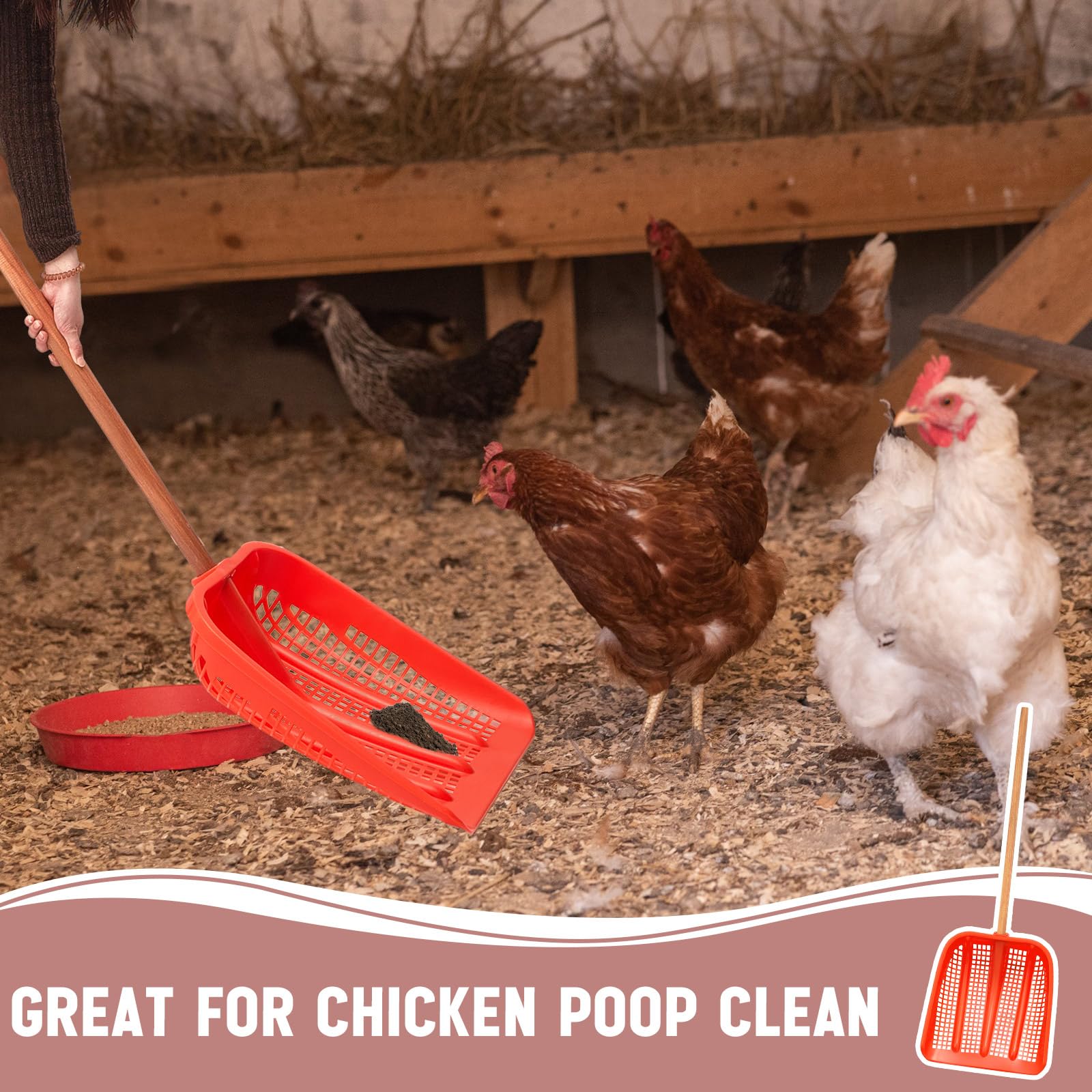 2 Pcs Sand Sifting Shovel Treasure Shovel Digger Sifter with Long