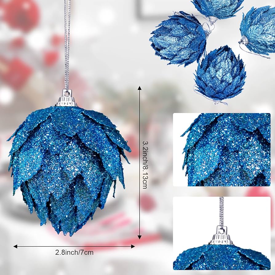 ●クリスマスツリー飾り ８個 人工花 造花 オーナメントフラワーデコレーション Amazon.co.jp: MUCKLILY クリスマス 飾り 造花 クリスマスツリー