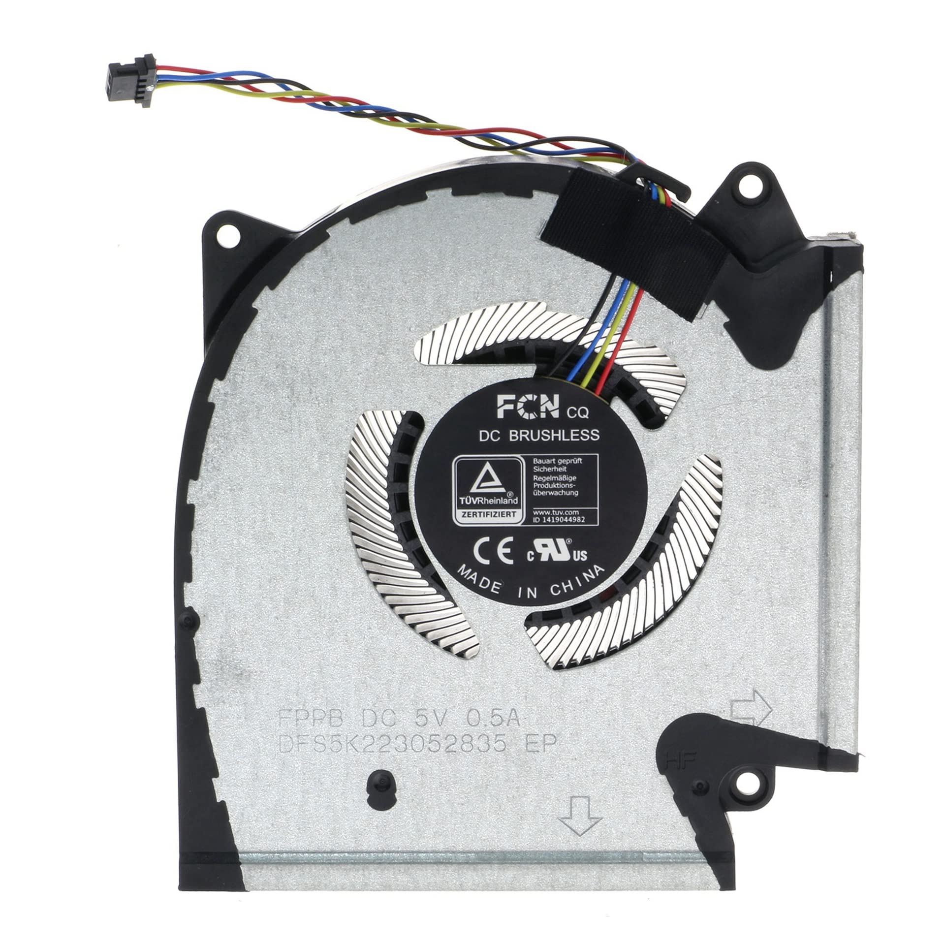 Ventilateur de refroidissement CPU et GPU pour ASUS ROG Strix G15 G512IC G513IC G513IE G513IH G513QC G513QE G512IC G513IC G513IE G513IH G513QC G513QE FPPA FNAC DFS5FS513AC K2211 53715