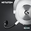Logitech G PRO X 2 LIGHTSPEED Wireless Gaming Headset, Removable Boom Microphone, 50 mm Graphene Drivers, DTS:X Headphone 2.0, 7.1 Surround, Bluetooth/USB/3.5 mm Aux, PC, PS5, PS4, Switch, White