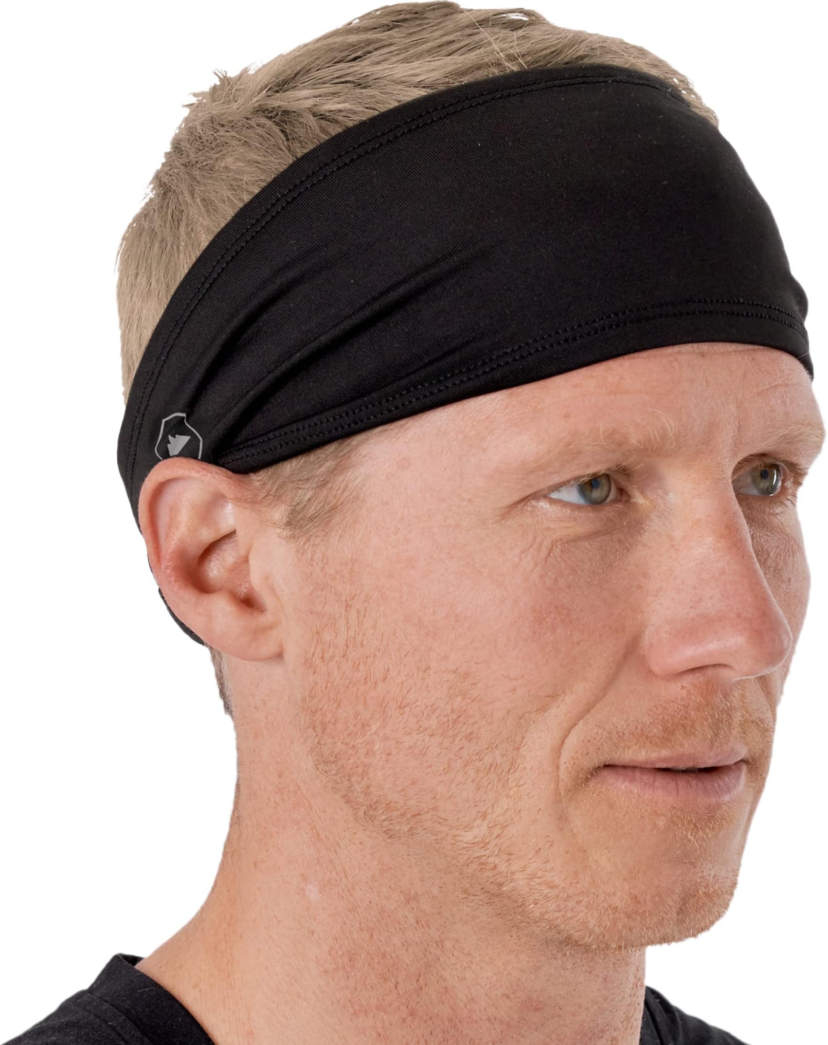 Tough Outfitters Headband for Men - Mens Headbands - Working Out Sports Performance Head Bands - Athletic Cycling Running Sweat Band, Football Headbands - Sweat Bands Men/Women