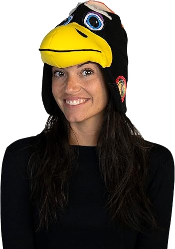 Rasta Imposta Tommy Mascot Trapper Hat NHL Hockey sobre hielo Chicago Blackhawks Sports Fan Gear - Equipo de adulto, talla única
