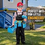 LOYO Kids Tool Set - Pretend Play Construction Toys Kit with Tool Box Including Electric Drill Tool Belt, Gifts for 3 4 5 6 7 Years Old Toddler Boys, Kids Toys for Boy