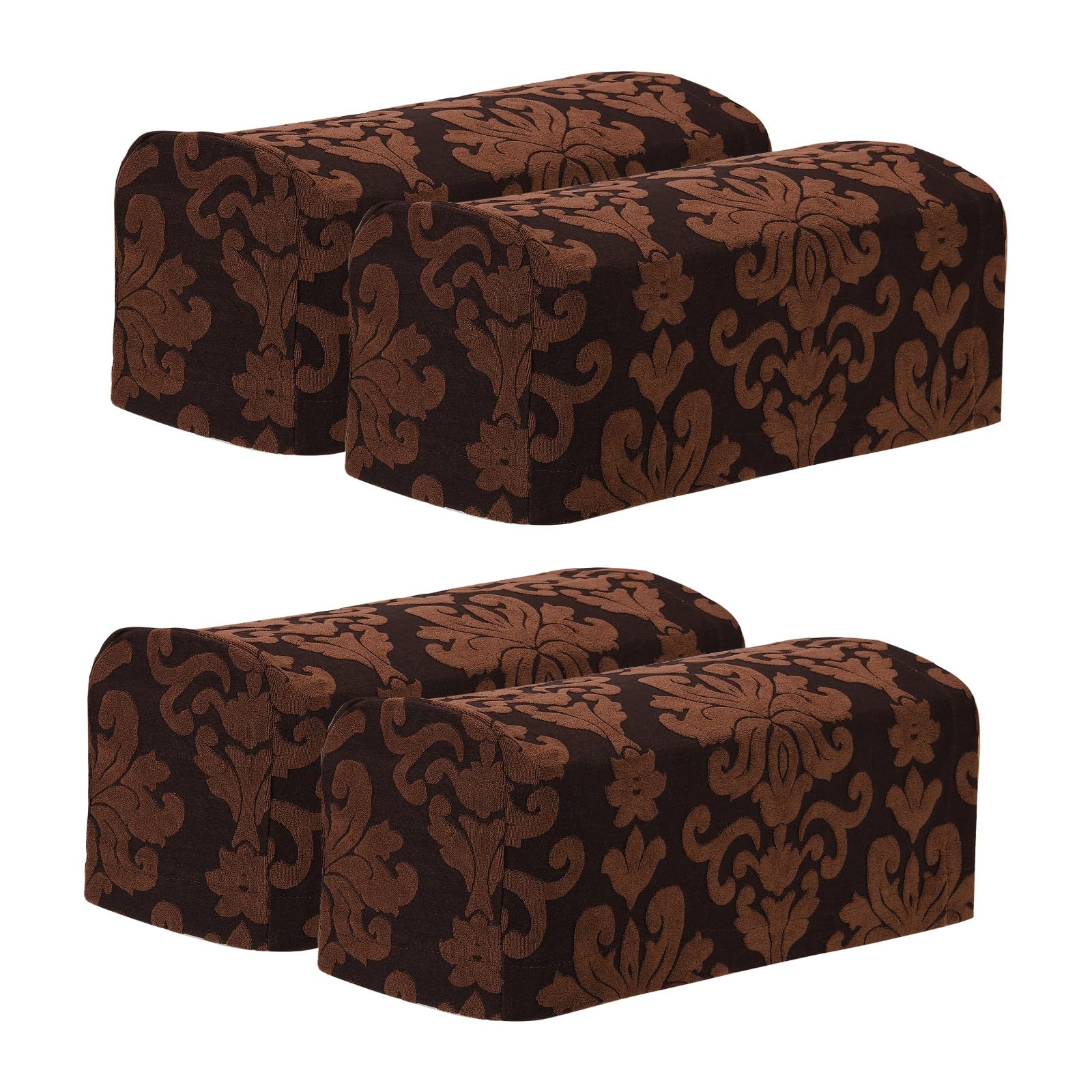 Fundas protectoras de reposabrazos para sofás elásticas de poliéster jacquard suave