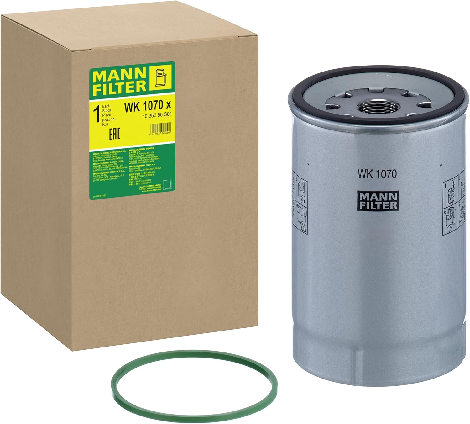 Mann Filter WK1070X Spin-On Fuel Filter