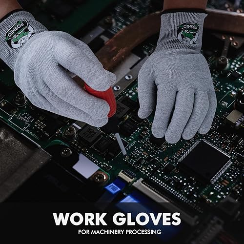 Miniatura 6 de FOSHIO Guantes de trabajo de seguridad antiestáticos