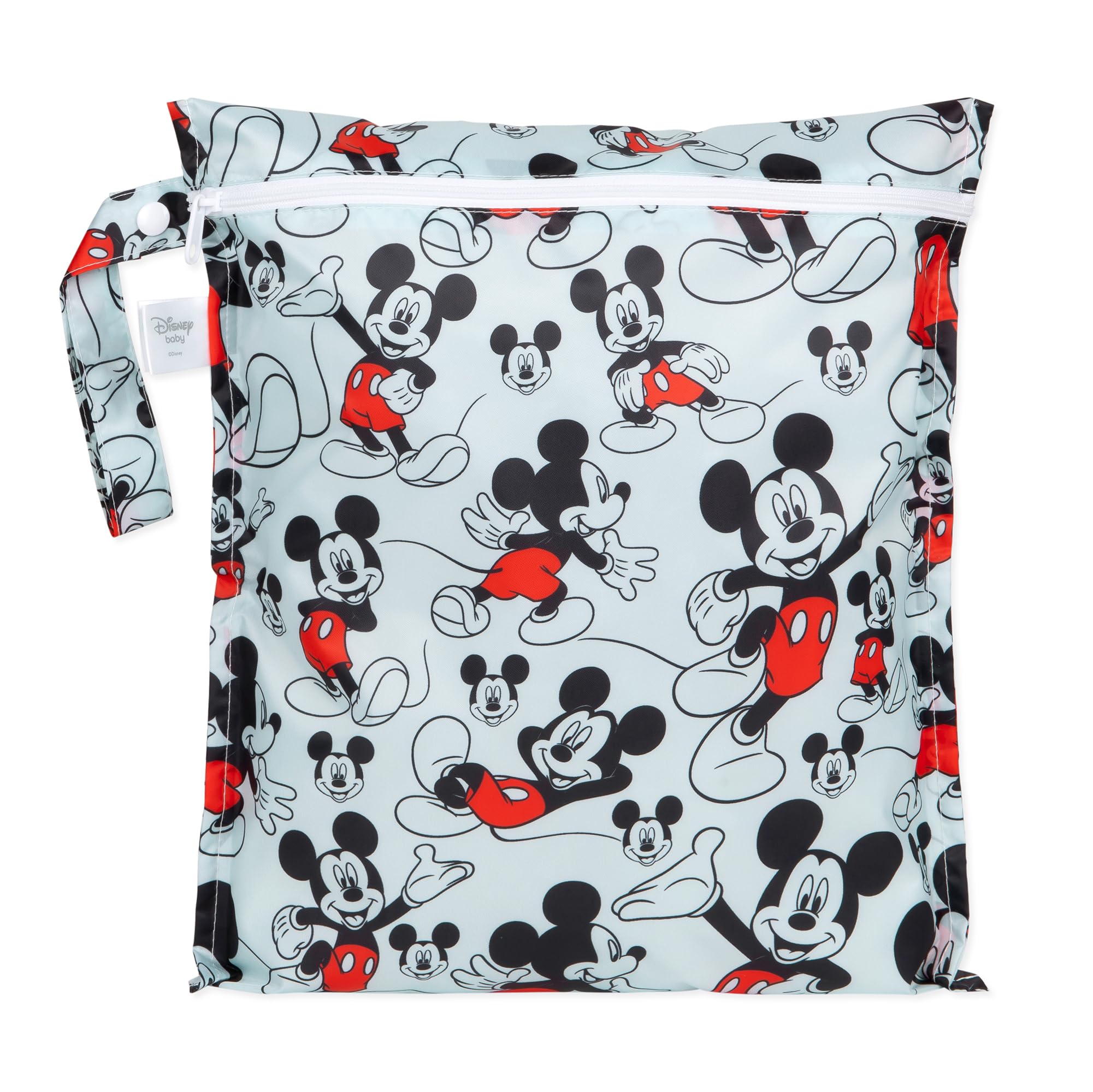 Bumkins Disney Sac imperméable lavable réutilisable 30,5 x 35,6 cm Mickey Mouse