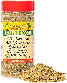 Cool Runnings All Natural All Purpose Seasoning 200g - No Salt, No Sugar, No Artificial Additives, Perfect for Grilled, Roasted, Baked and Steamed Meats, Vegetables, and Seafood