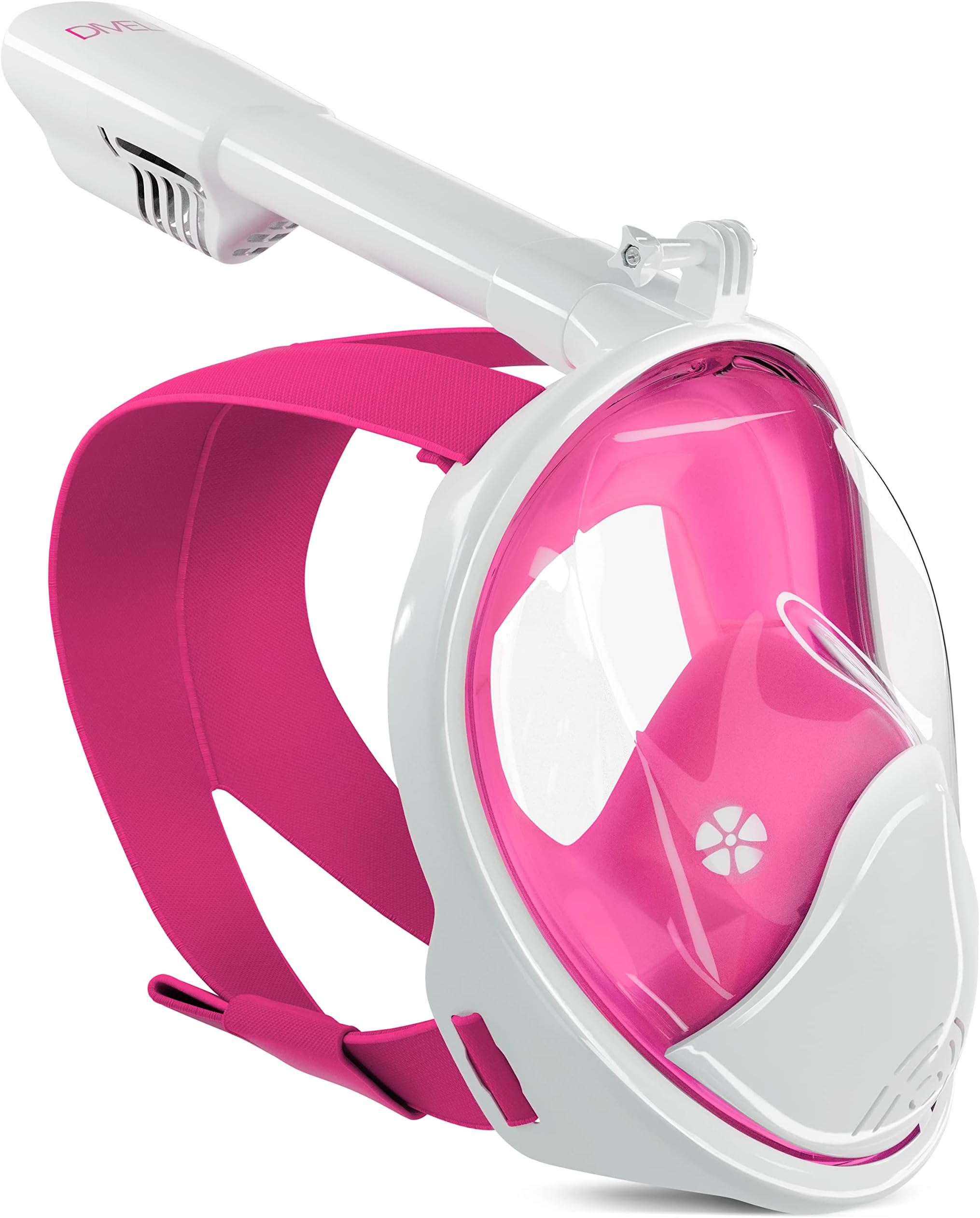 Full Face Snorkel Mask - Snorkeling Gear for Adults and Kids - Diving Mask with 180° Panoramic Viewing - Anti Fog & Anti Leak Scuba Mask, S/M, L/XL, XS