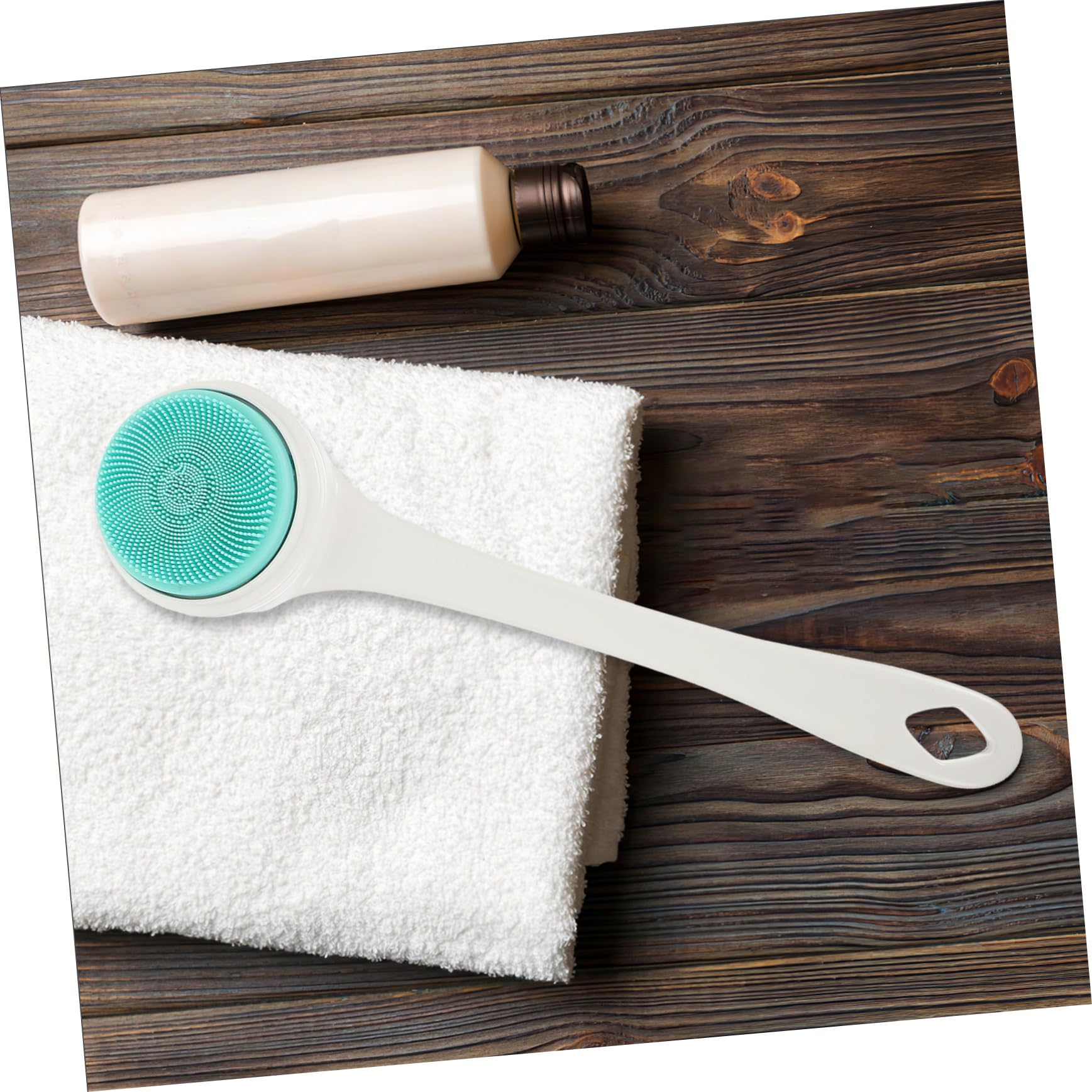 CALLARON Cepillo De Baño Eléctrico Para Ducha Depurador De y Espalda Cepillo De Ducha Mango Para Limpieza y Exfoliación Corporal