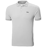 Helly Hansen Uomo Driftline Polo, Grigio Nebbia