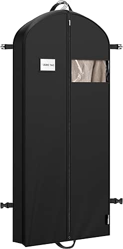 Simple Houseware 60'' Travel Garment Bag for Suits, Dresses, Coats,
