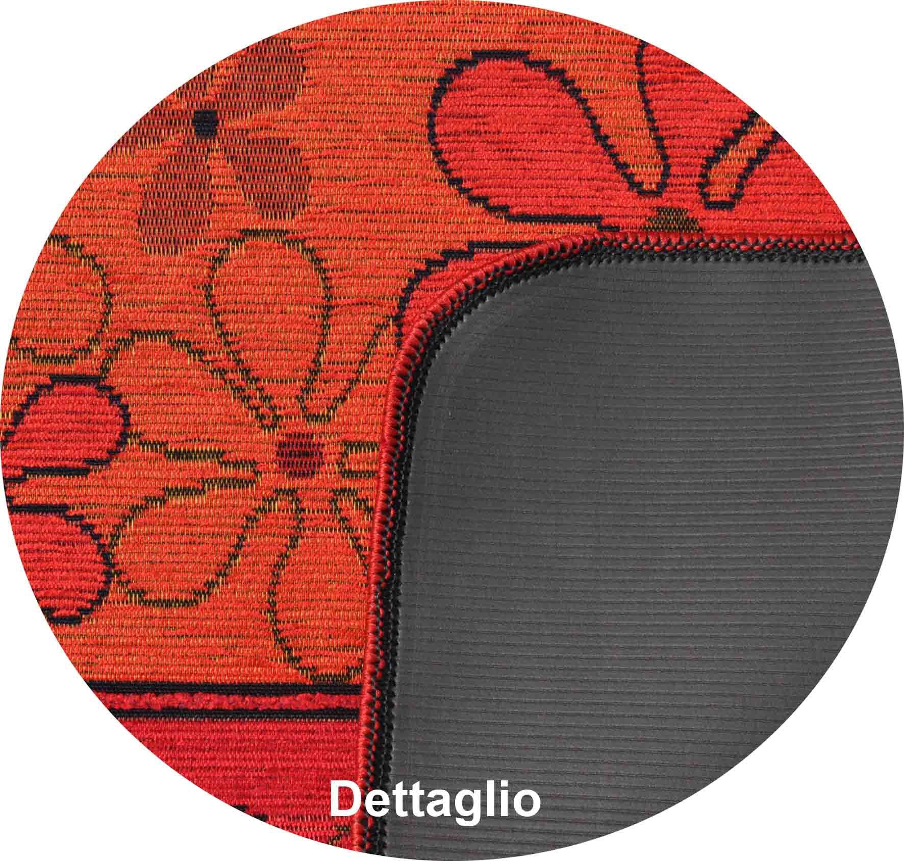 Lovely tappeto ciniglia antiscivolo Misura 65x110 cm Colore Ardesia