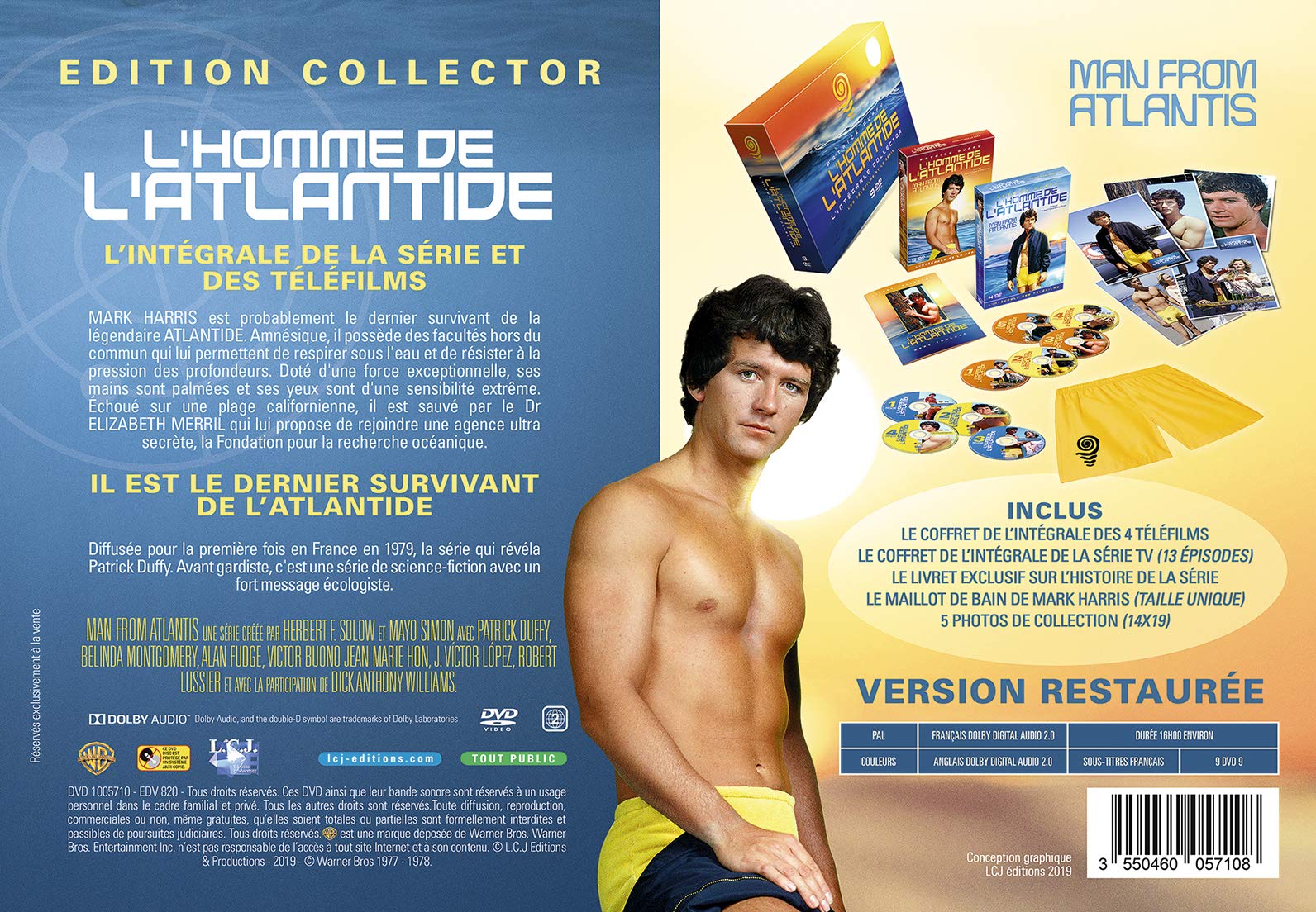 L'Homme de L'Atlantide - Intégrale Série TV & TV Films Edition Collector et Limitée
