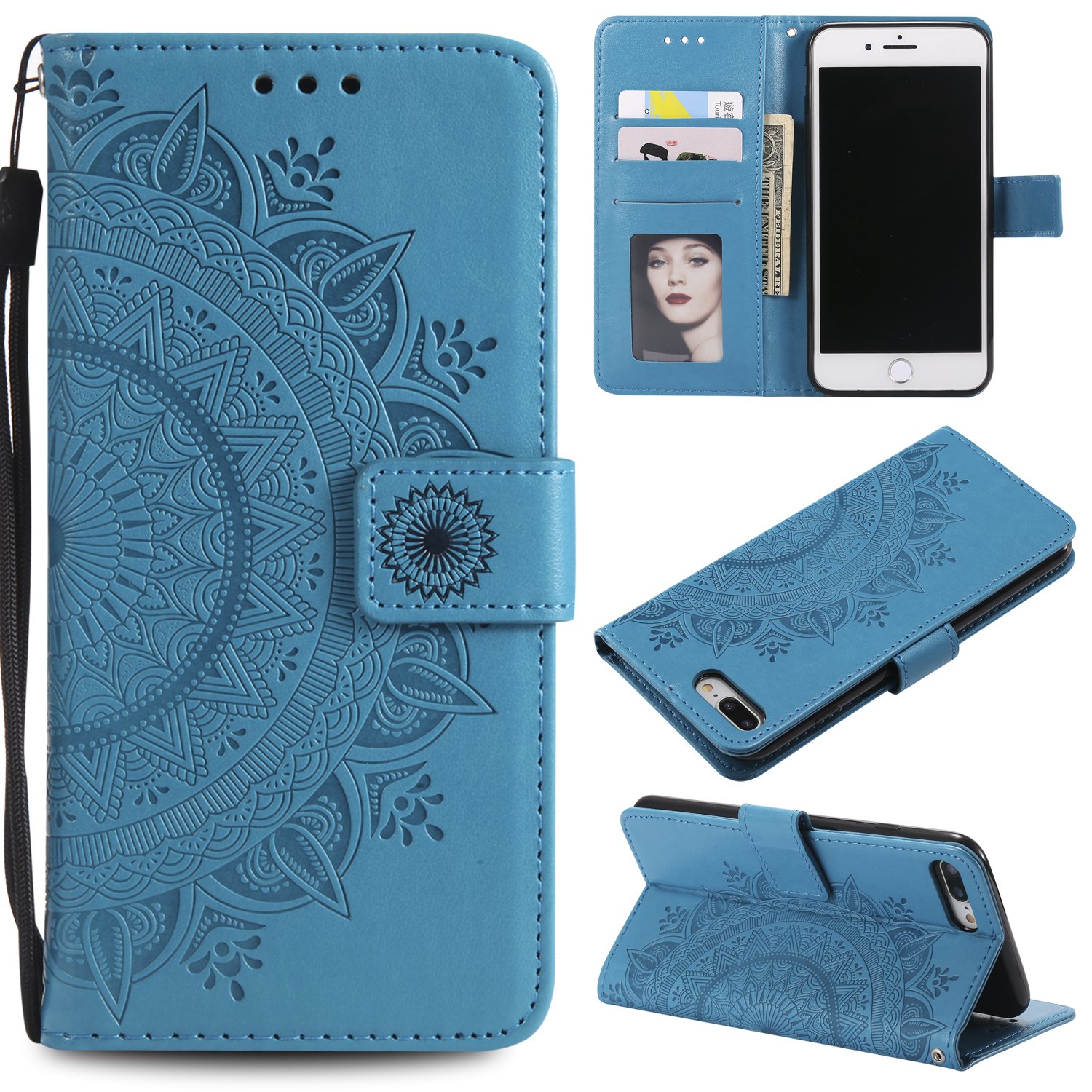 EYZUTAK Mandala Phone Cover for iPhone se 2022 5G iPhone7