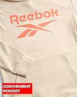 Vista 4 de Reebok Sudadera para niños Sudadera con capucha Active Fleece Pullover (Talla 4-20)