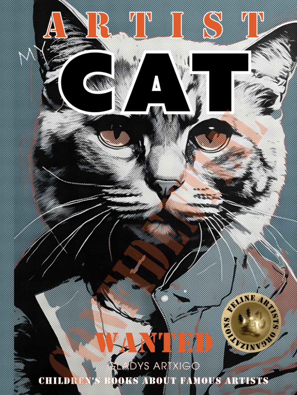 MY ARTIST CAT, children's books about famous artists.: children's books on art History