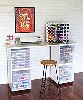 Vista 12 de ArtBin - Torre de almacenamiento (12 rollos de vinilo), color blanco