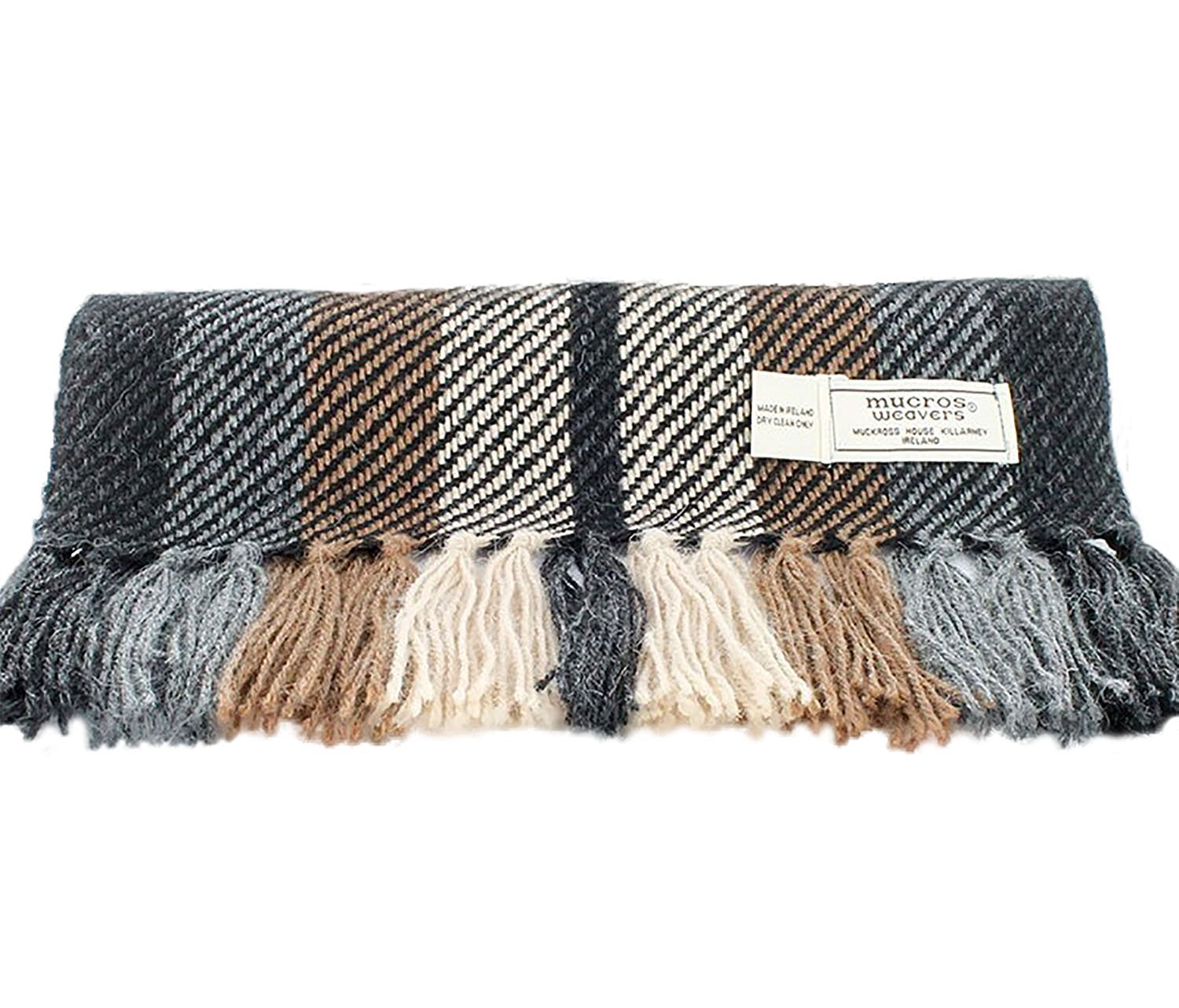 100% Alpaca Wool Scarf Made in Ireland