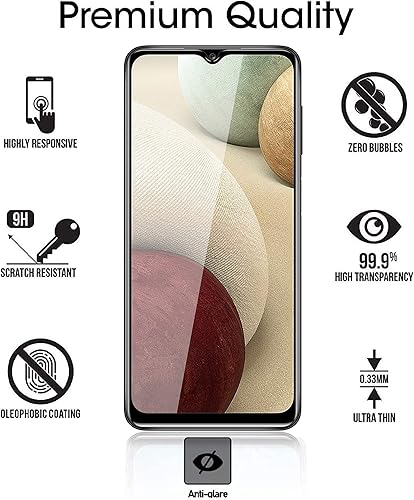 Miniatura 5 de Paquete de 2 protectores de pantalla para Samsung Galaxy A12 / A13 / A32 5G / A42 / A03S / A03 / A02S / A02 / Protector de pantalla de privacidad