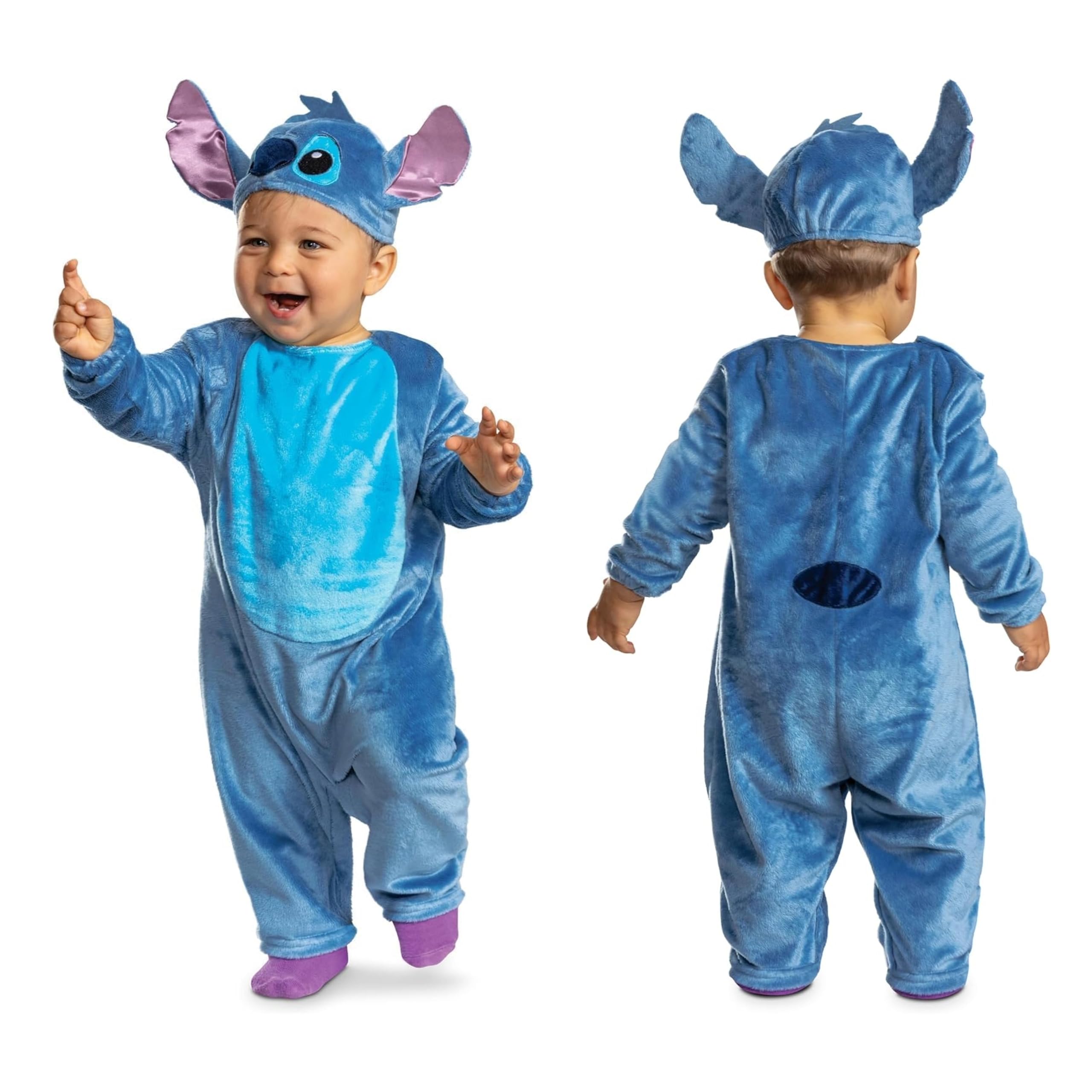 Disfraz para Niños Pequeños de Stitch, Licencia Oficial de Disguise, Ajuste Cómodo y Diseño Detallado, Para edades de 2 años, 12 a 18 meses, 7 a 8 años, 4 a 6 años